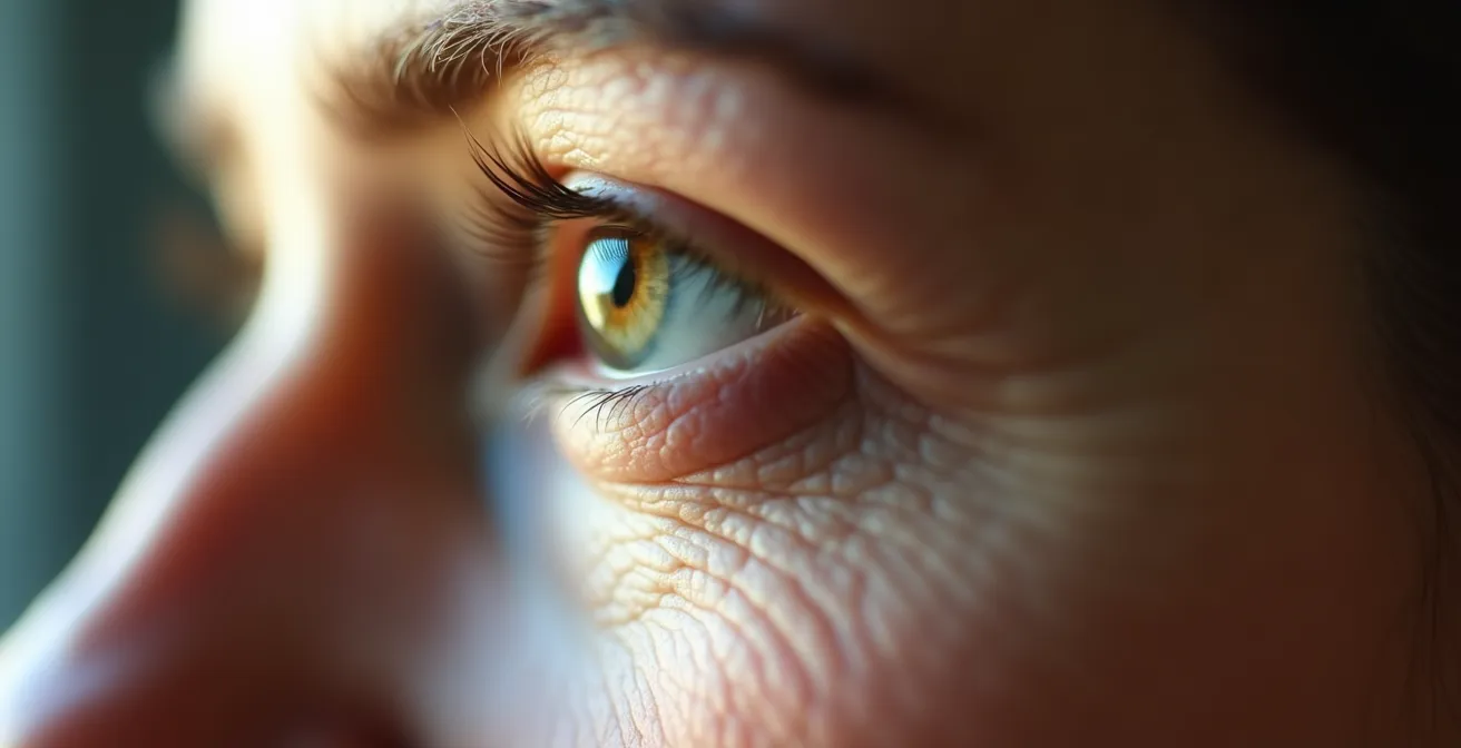 Anatomische Darstellung der Gesichtsmuskulatur und Behandlungszonen für Botox