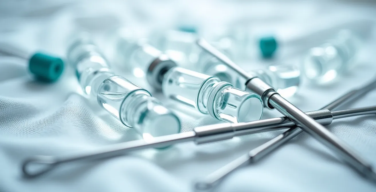 Medizinisches Notfallset mit Hyaluronidase für Komplikationen bei Filler-Behandlungen