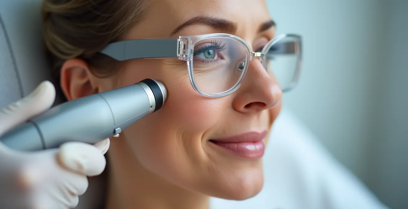 Moderne Laserbehandlung von Pigmentflecken beim Dermatologen