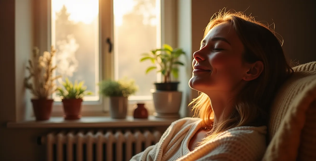 Optimales Raumklima mit Luftbefeuchter und Hygrometer für gesunde Winterhaut