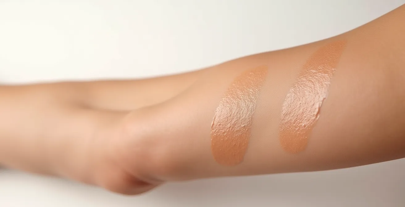 Makroaufnahme von glatter Haut nach Reibeisenhaut-Behandlung