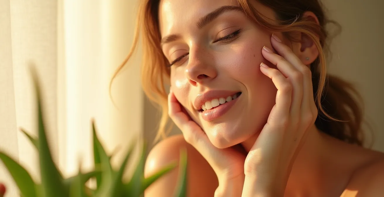 Sommerliche Hautpflege mit leichten Feuchtigkeitswirkstoffen und Antioxidantien