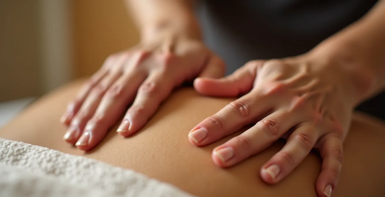 Verschiedene therapeutische Massagetechniken im Vergleich